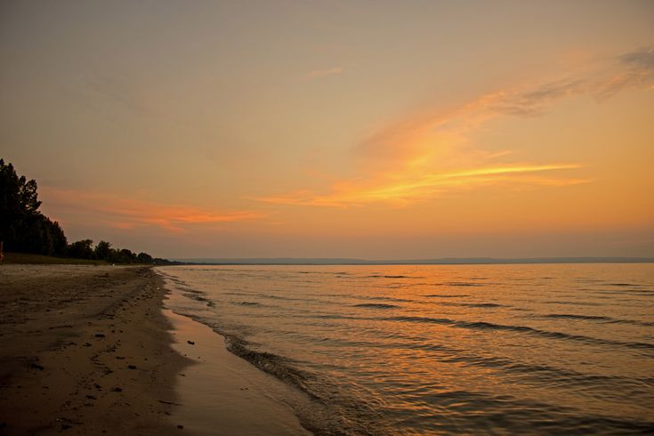 sunset at beach